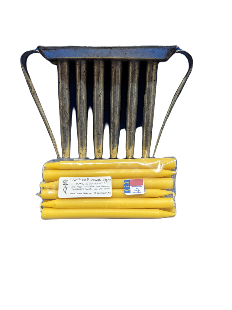 Beeswax Heart Candles (Set of 4) – The Ranch Table